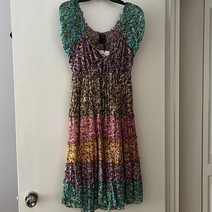 New Multi Color Dress XL